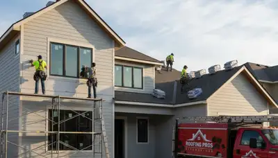 Professional roof and vinyl siding installation in Houston, TX by Next Level Exteriors