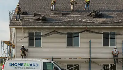 Professional roof replacement by vinyl siding contractors in Houston, TX