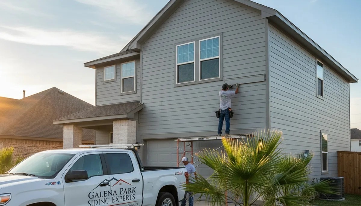 Professional vinyl siding installation by expert contractors in Houston, TX