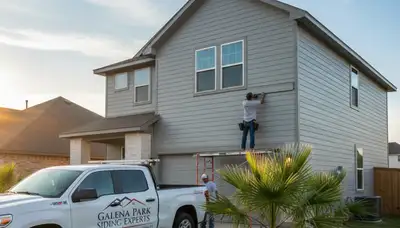 Professional vinyl siding installation by expert contractors in Houston, TX