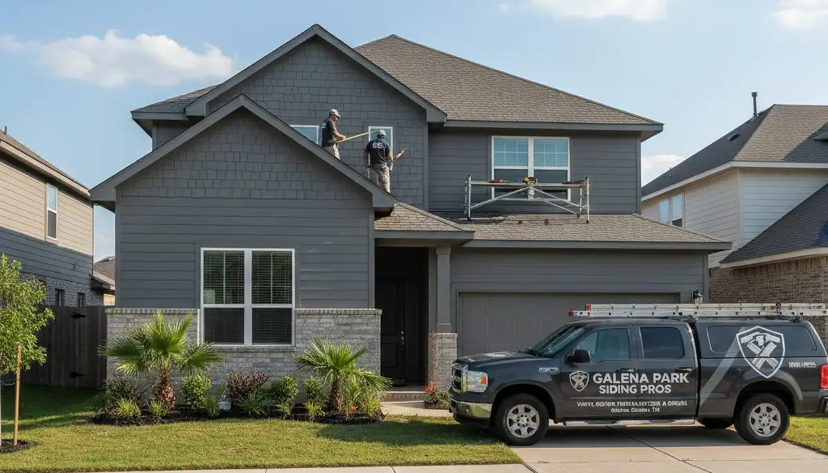 Professional vinyl siding installation by expert contractors in Houston, TX