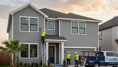 Professional vinyl siding installation by expert contractors in Houston, TX