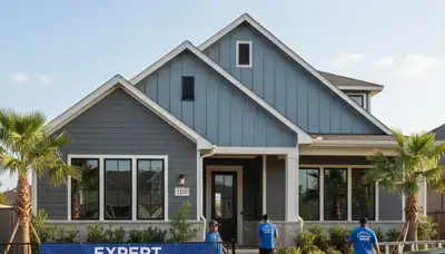 Professional vinyl siding installation by expert contractors in Houston, TX