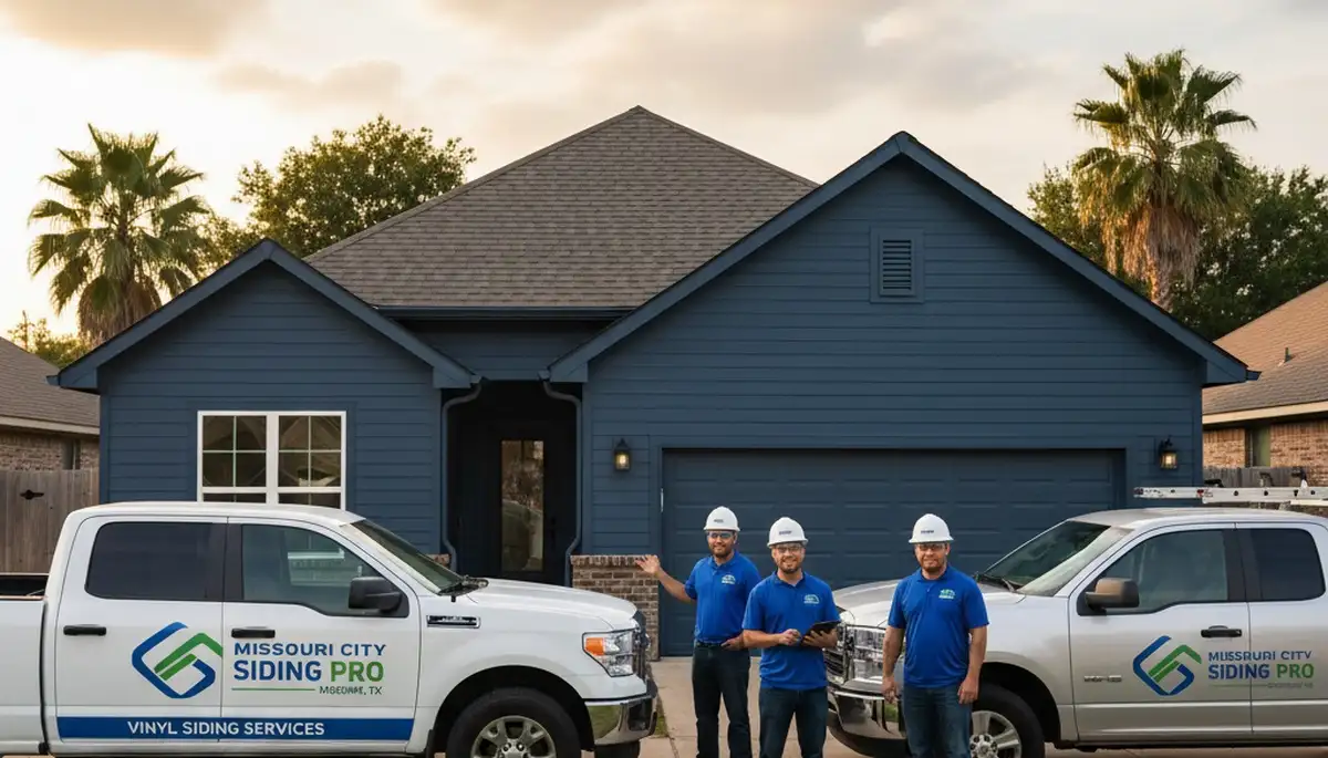 Professional vinyl siding installation by expert contractors in Houston, TX