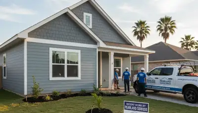 Professional vinyl siding installation by expert contractors in Houston, TX