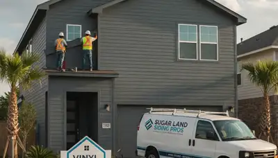 Professional vinyl siding installation by expert contractors in Houston, TX