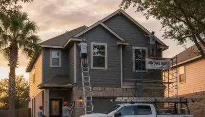Professional vinyl siding installation by expert contractors in Houston, TX