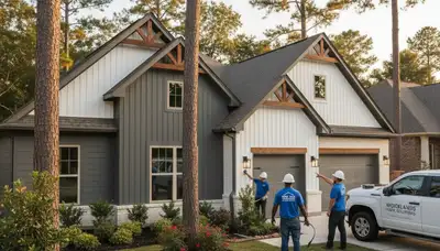 Professional vinyl siding installation by expert contractors in Houston, TX